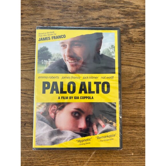 Palo Alto DVD 2014 Drama Movie Gia Coppola Emma Roberts James Franco New Sealed - Picture 1 of 3